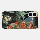 ヴィンテージ日本のサムライ対幽霊カニファインアート Case-Mate iPhoneケース (裏面 (横))
