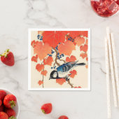 ヴィンテージ日本のジェイ・バードオータム・グレープベン スタンダードカクテルナプキン (インサイチュ)