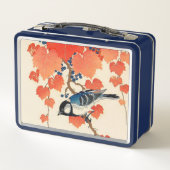 ヴィンテージ日本のジェイ・バードオータム・グレープベン メタルランチボックス (裏面)