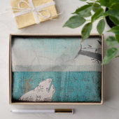 ヴィンテージ日本のジーデコページティッシュペーパー 薄葉紙 (ギフト)