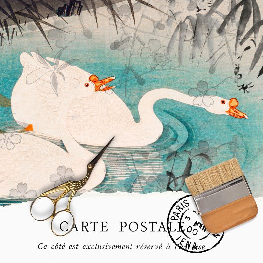 ヴィンテージ日本のジーデコページティッシュペーパー 薄葉紙