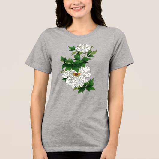 ヴィンテージ日本のスケッチ トライブレンドTシャツ (正面)