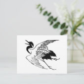 ヴィンテージ日本のスケッチ ポストカード (スタンド正面)