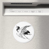 ヴィンテージ日本のスケッチ マグネット (インサイチュ (食洗機))