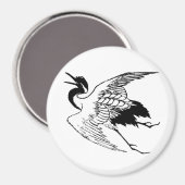 ヴィンテージ日本のスケッチ マグネット (正面/裏面)