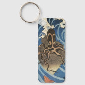 ヴィンテージ日本のタコと鯉 キーホルダー (正面)