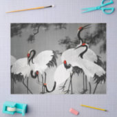 ヴィンテージ日本のタペストリーティッシュペーパー 薄葉紙 (クラフト)