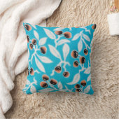 ヴィンテージ日本のテキスタイル、ナット模様 クッション (ブランケット)