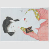 ヴィンテージ日本のデコページティッシュペーパー 薄葉紙 (正面)