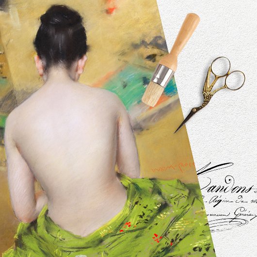 ヴィンテージ日本のデコページティッシュペーパー 薄葉紙