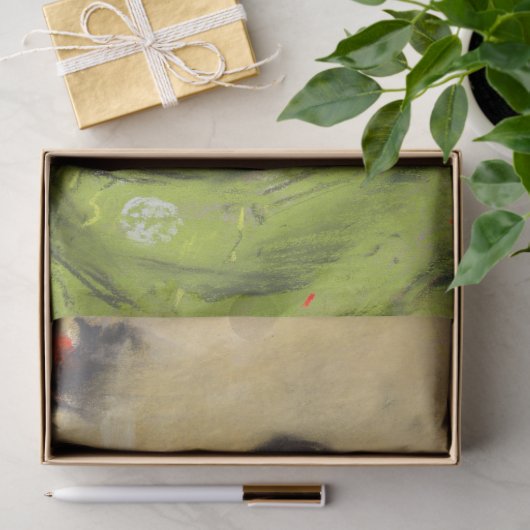 ヴィンテージ日本のデコページティッシュペーパー 薄葉紙 (ギフト)