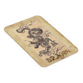 ヴィンテージ日本のドラゴンアート歴史磁石 マグネット (右側)