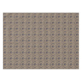 ヴィンテージ日本のドラゴン&フラワーパターン テーブルクロス (正面(横))