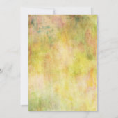 ヴィンテージ日本のバ結婚ードズ 招待状 (裏面)