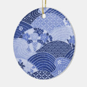 ヴィンテージ日本のヒルズ&リバーズ セラミックオーナメント (左)