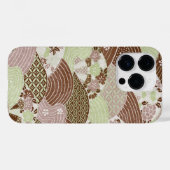 ヴィンテージ日本のヒルズ&リバーズ Case-Mate iPhoneケース (裏面 (横))