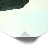 ヴィンテージ日本のファインアートロータスフラワー フォトプリント (角)