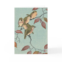 ヴィンテージ日本のファインアート – グリーンバード