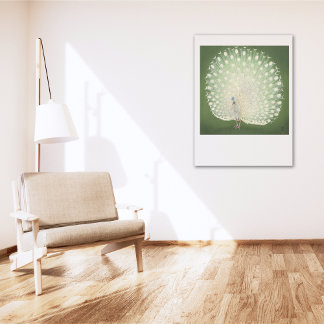 ヴィンテージ日本のファインアート |孔雀 ポスター