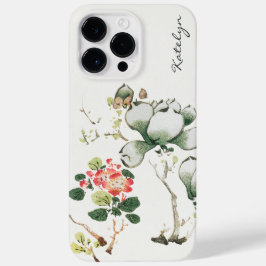 ヴィンテージ日本のフローラ絵画植物学 Case-Mate iPhone 14 PRO MAXケース