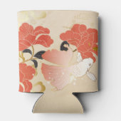 ヴィンテージ日本のフローラ 缶クーラー (裏面)