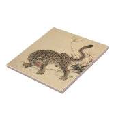 ヴィンテージ日本のマダラヒョウ タイル (側面)