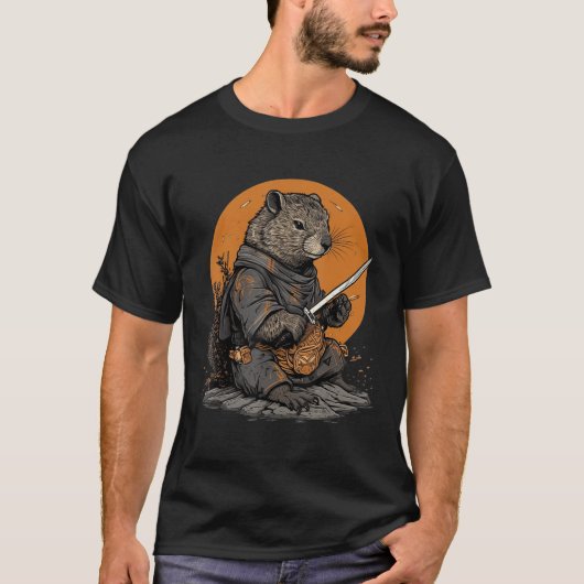 ヴィンテージ日本のマーモート Tシャツ (正面)
