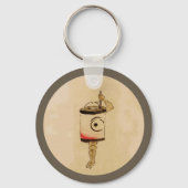 ヴィンテージ日本のランタン幽霊妖怪 キーホルダー (裏面)