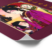 ヴィンテージ日本のレディーオンテレフォンポスター ポスター (角)