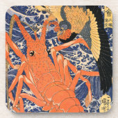 ヴィンテージ日本のロブスター コースター (正面)