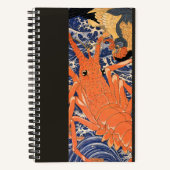 ヴィンテージ日本のロブスター ノートブック (正面)