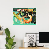 ヴィンテージ日本の万博ポスター ポスター (ホームオフィス)