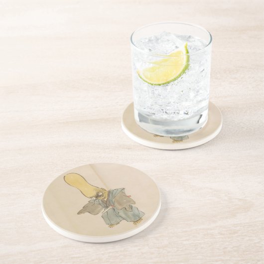 ヴィンテージ日本の剣士 コースター (側面)