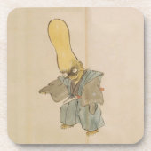 ヴィンテージ日本の剣士 コースター (正面)