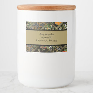 ヴィンテージ日本の型 フードラベル