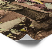 ヴィンテージ日本の女性 ポスター (角)