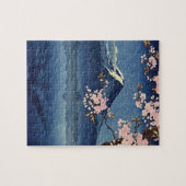 ヴィンテージ日本の川口湖1936土屋興一 ジグソーパズル (横)