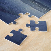 ヴィンテージ日本の川口湖1936土屋興一 ジグソーパズル (側面)