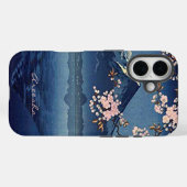 ヴィンテージ日本の川口湖1936土屋興一 Case-Mate iPhoneケース (裏面 (横))