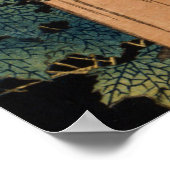 ヴィンテージ日本の幽霊のよく出る乙女ホラー ポスター (角)