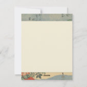 ヴィンテージ日本の復活祭カード シーズンカード (裏面)