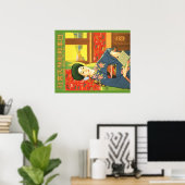 ヴィンテージ日本の旅行ポスター ポスター (ホームオフィス)