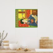 ヴィンテージ日本の旅行ポスター ポスター (キッチン)