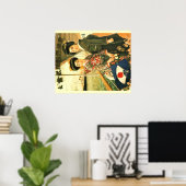 ヴィンテージ日本の旅行ポスター ポスター (ホームオフィス)