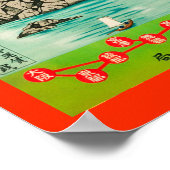 ヴィンテージ日本の旅行ポスター ポスター (角)