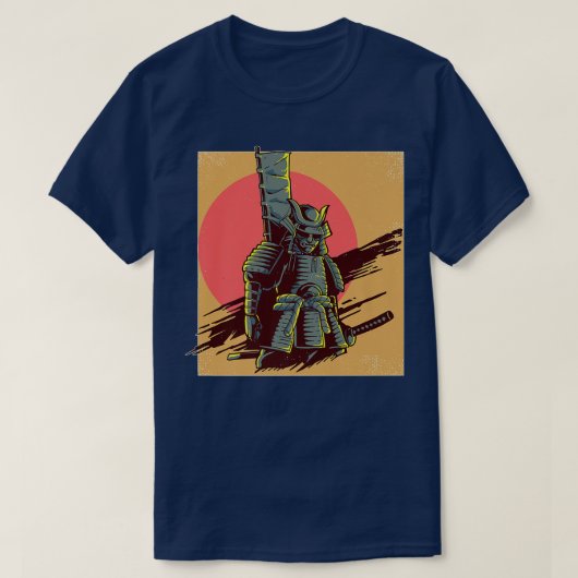ヴィンテージ日本の日本刀 Tシャツ (デザイン正面)