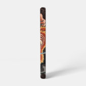 ヴィンテージ日本の木版鬼王の酒呑童子 SAMSUNG GALAXYケース (左側面)