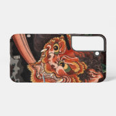 ヴィンテージ日本の木版鬼王の酒呑童子 SAMSUNG GALAXYケース (裏面横)
