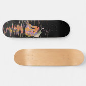 ヴィンテージ日本の東洋女子モダン スケートボード (横)