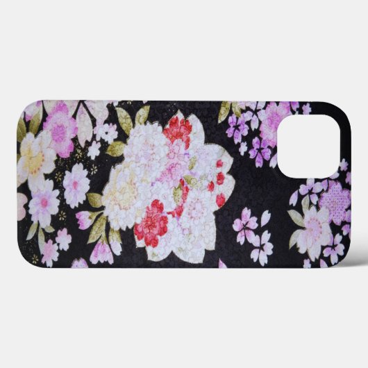 ヴィンテージ日本の桜フローラ Case-Mate iPhoneケース (裏面 (横))